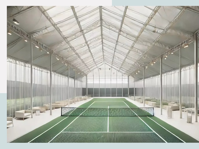 Строительство теннисных кортов в Снежинске