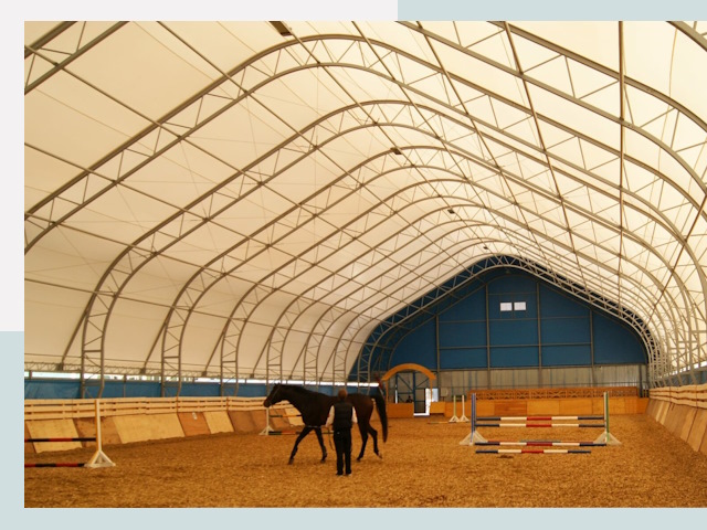 Строительство конных манежей в Снежинске