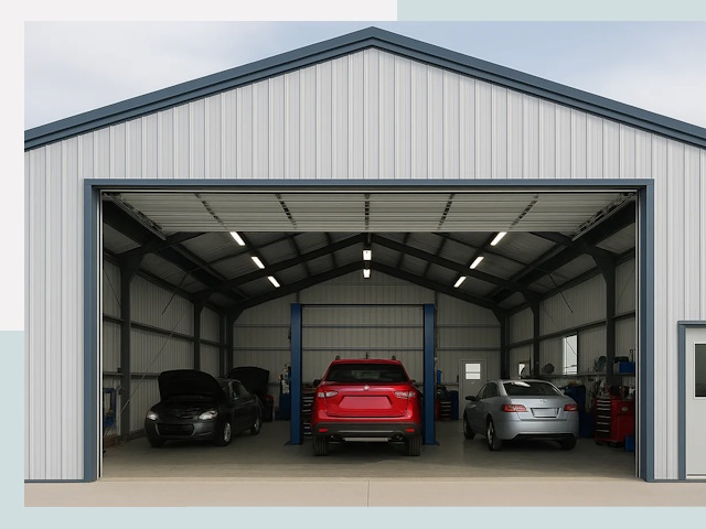 Ангары из сэндвич панелей от 624 руб. в Снежинск