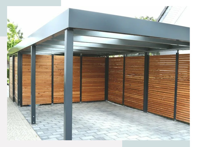 Навесы для парковки в Снежинске