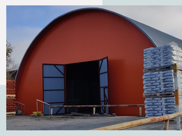 Полукруглые ангары по цене от 624 руб. в Снежинск