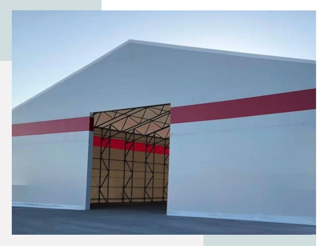 Быстровозводимые ангары в Снежинске