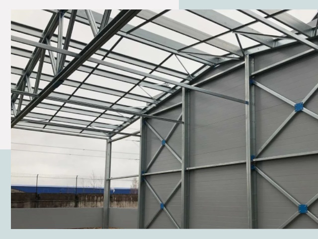 Каркасные ангары от СтальСтрой-Снж по цене от 624 руб.