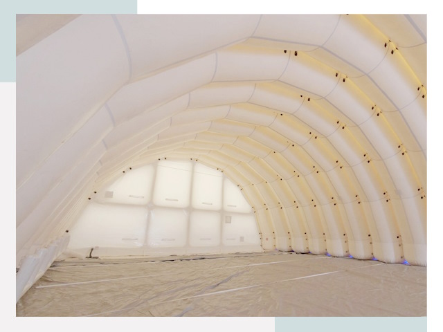 Пневмокаркасные ангары в Снежинске