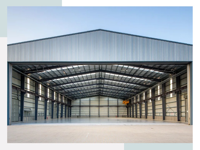 Большие ангары в Снежинске