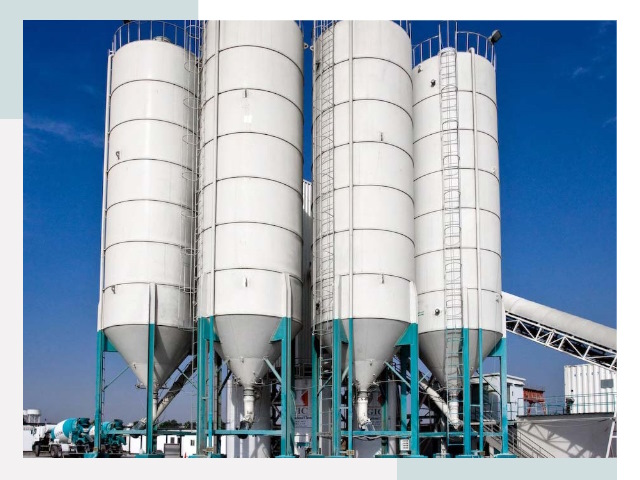 Строительство цементных силосов в Снежинске