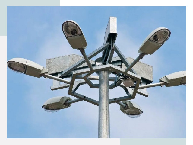 Монтаж осветительных мачт в Снежинске