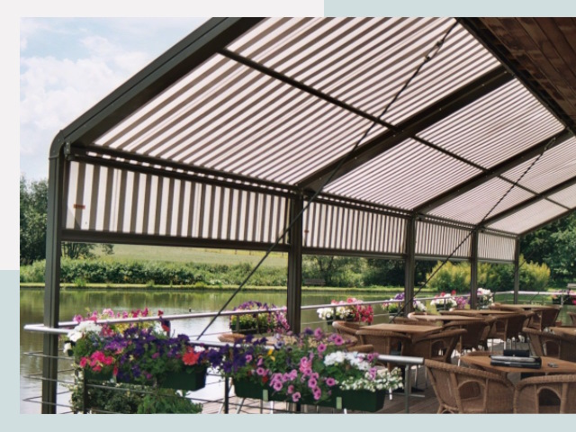 Элегантные навесы для кафе от 624 руб в Снежинск