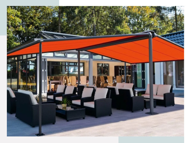 Навесы для кафе и ресторанов в Снежинске