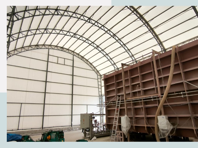 Оснащение ангаров в Снежинске от 624 руб. - Надежно и быстро