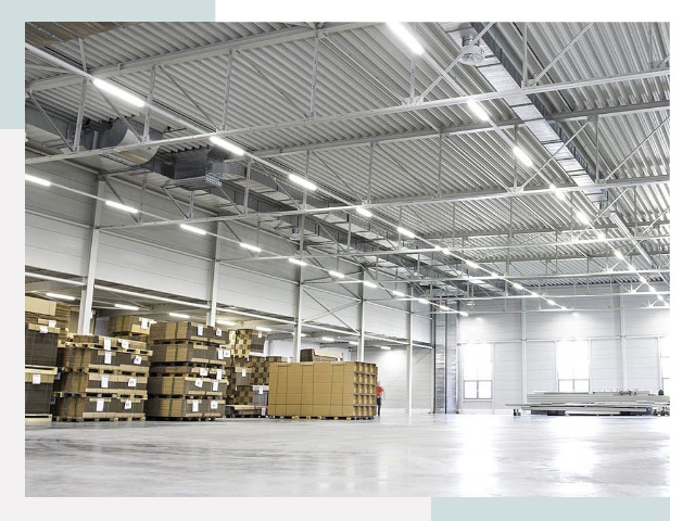 Освещение ангаров в Снежинске