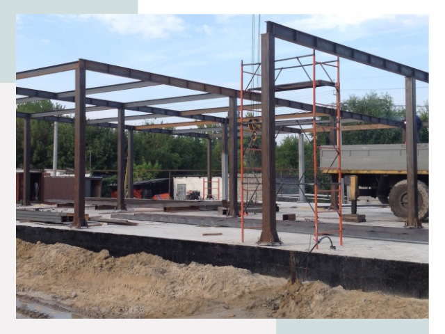 Фундамент для ангаров в Снежинске