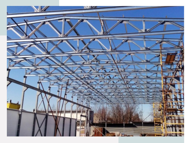 Металлокаркасы для складов в Снежинске